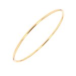 Bracelet jonc rigide or jaune 9. 67g
