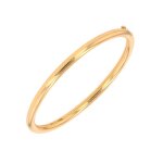 Bracelet jonc rigide ouvrant or jaune 9. 07g