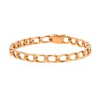 Bracelet maille fantaisie or jaune 15. 86g Bracelet maille fantaisie or jaune 15. 86g