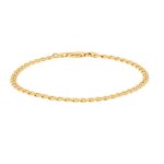 Bracelet maille marine or jaune 7. 91g