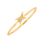 Bracelet mauboussin diamants 0. 035 carat or jaune 9. 70g