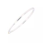 Bracelet rigide or blanc 9. 73g