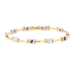 Bracelet saphirs