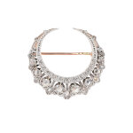 Broche ancienne lune