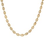 Chaine grain de caf� or jaune 30. 48g