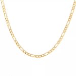 Chaine maille alternée or jaune 19. 43g Chaine maille alternée or jaune 19. 43g