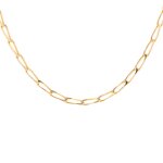 Chaine maille cheval or jaune 17. 85g