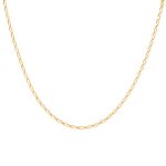 Chaine maille cheval or jaune 6. 32g