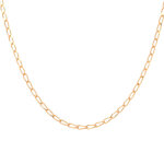 Chaine maille cheval or jaune 6. 78g