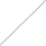 Chaine maille forçat or blanc 5. 33g Chaine maille forçat or blanc 5. 33g