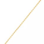 Chaine maille forat or jaune 10. 47g
