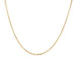 Chaine maille forat or jaune 11. 69g