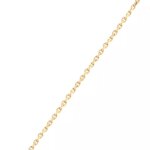 Chaine maille forat or jaune 12. 46g