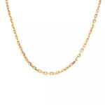Chaine maille forat or jaune 13. 60g
