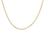 Chaine maille for�at or jaune 13. 62g