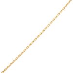 Chaine maille for�at or jaune 4. 55g