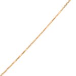 Chaine maille forat or jaune 4. 91g