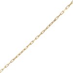 Chaine maille for�at or jaune 5. 59g