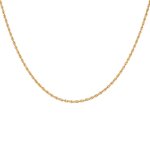 Chaine maille for�at or jaune 7. 62g