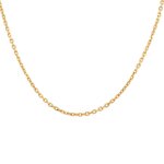 Chaine maille for�at or jaune 9. 83g