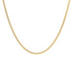 Chaine maille gourmette or jaune 11. 06g