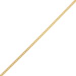 Chaine maille gourmette or jaune 2. 45g