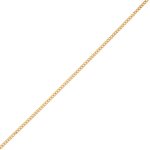 Chaine maille gourmette or jaune 2. 88g