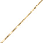 Chaine maille gourmette or jaune 5. 39g
