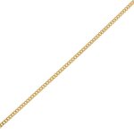 Chaine maille gourmette or jaune 7. 29g