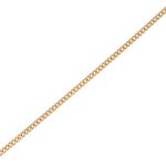 Chaine maille gourmette or jaune 7. 97g