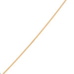Chaine maille gourmette or jaune 8. 30g