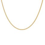 Chaine maille gourmette or jaune 8. 46g