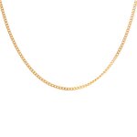 Chaine maille gourmette or jaune 8. 79g