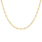 Chaine maille marine or jaune 20. 36g