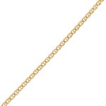 Chaine maille marine or jaune 6. 58g