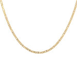 Chaine maille marine or jaune 6. 98g