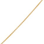Chaine maille palmier or jaune 5. 02g