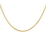 Chaine maille palmier or jaune 8. 10g