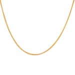 Chaine maille palmier or jaune 8. 25g