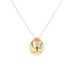 Collier diamants 0. 015 carat 2 ors 7. 30g Collier diamants 0. 015 carat 2 ors 7. 30g