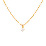 Collier diamant 0. 23