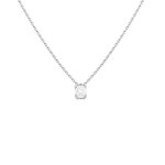 Collier diamant 0. 66