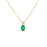 Collier �meraude