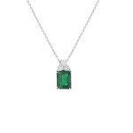 Collier �meraude