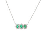 Collier �meraudes