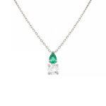 Collier �meraude