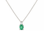 Collier �meraude
