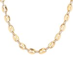 Collier grains de caf or jaune 47. 72g