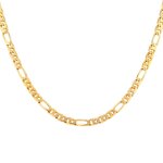 Collier maille alterne or jaune 18. 36g