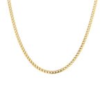 Collier maille anglaise or jaune 26. 83g